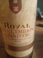 Fles royal Saint emillion grand Cru Magnum 1979, Verzamelen, Ophalen of Verzenden, Zo goed als nieuw