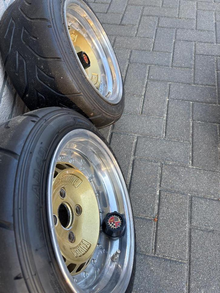 Zeldzame 3delige compomotive velgen BBS, Auto-onderdelen, Banden en Velgen, Velg(en), Zomerbanden, 13 inch, 175 mm, Personenwagen