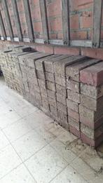 Grijze betonklinkers, Tuin en Terras, Tegels en Klinkers, Ophalen, Gebruikt, Klinkers, Minder dan 5 m²