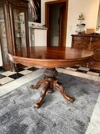 klassieke tafel, Huis en Inrichting, Tafels | Eettafels, Ophalen, Gebruikt, 100 tot 150 cm, Rond