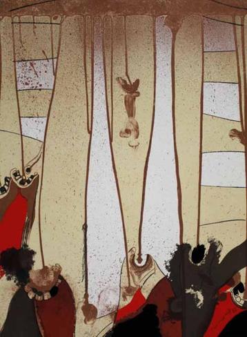 Josep GUINOVART: schitterende litho beschikbaar voor biedingen