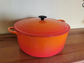 Marmite en fonte Le Creuset 34 cm, Enlèvement, Utilisé