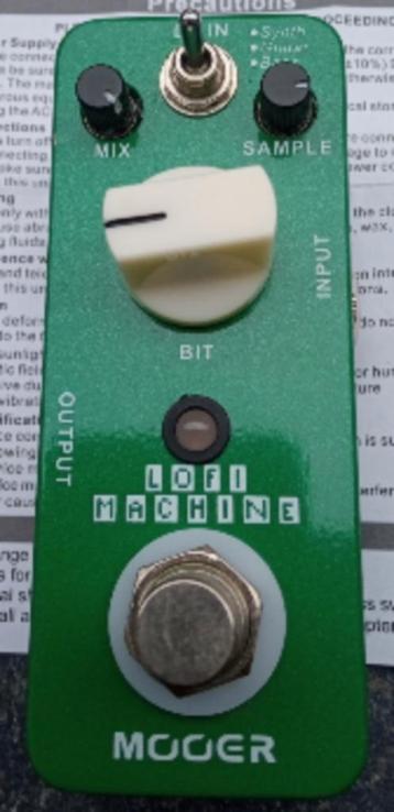 Mooer Lofi Machine (bitcrusher voor gitaar/bas/synth) beschikbaar voor biedingen