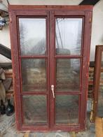 houten ramen - enkel glas - draai, Doe-het-zelf en Bouw, Ophalen, Gevelraam of Ruit, Gebruikt, 80 tot 120 cm