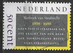 Pays-Bas 1986 - Yvert 1255 - Code pénal (ST), Envoi, Affranchi