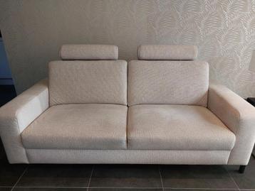 zetel driezit, 150 à 200 cm, Comme neuf, Enlèvement, Tissus