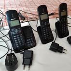 draadloze telefoon set van 3 stuks, Telecommunicatie, Vaste telefoons | Handsets en Draadloos, Ophalen of Verzenden, Zo goed als nieuw