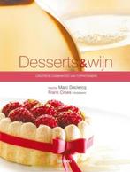 boek: desserts & wijn - Marc Declercq, Livres, Livres de cuisine, Gâteau, Tarte, Pâtisserie et Desserts, Envoi, Neuf