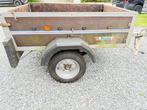 aanhangwagentje  140 x 106 , lichten werken, Auto diversen, Aanhangers en Bagagewagens, Ophalen of Verzenden, Gebruikt