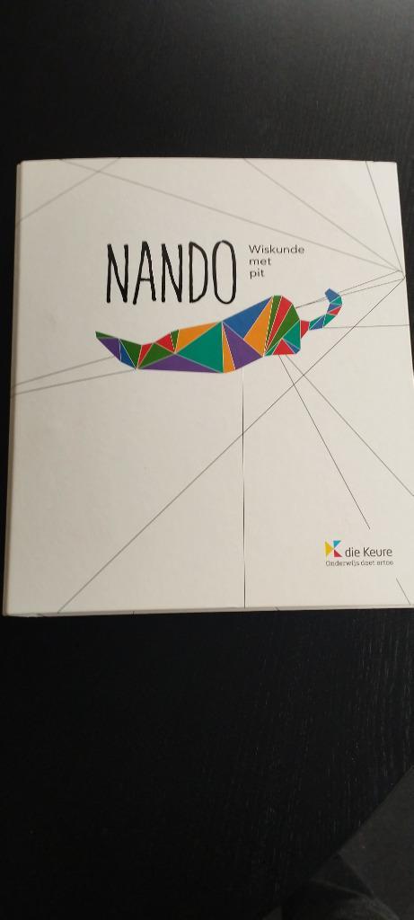 Wiskunde Nando 1 - correctiesleutel 1 - 19, Boeken, Studieboeken en Cursussen, Zo goed als nieuw, Overige niveaus, Ophalen