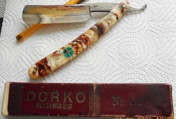 Zeldzaam scheermes van DORKO nr. 111. Solingen. beschikbaar voor biedingen