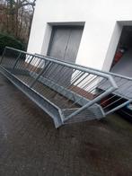 gegalwaniseerde 4 TRAPPEN trap ijzer metal zeer goede staat, Doe-het-zelf en Bouw, Ladders en Trappen, Ophalen of Verzenden, Trap