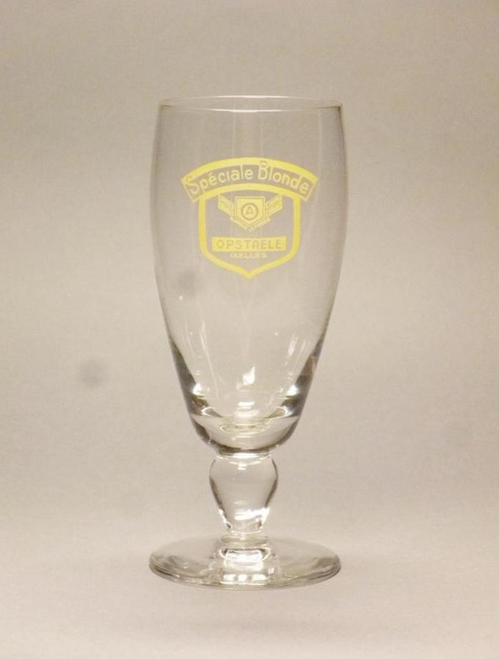 Special Blonde Br. Bierglas Opstaele Ixelles, Verzamelen, Biermerken, Gebruikt, Ophalen of Verzenden