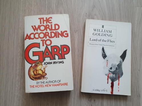 John Irving & William Golding: best sellers! Verfilmd., Boeken, Thrillers, Zo goed als nieuw, Ophalen