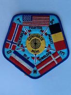 Badge F16 Multirole Fighter Multi National, Ophalen of Verzenden, Luchtmacht, Embleem of Badge