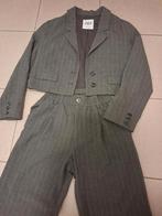Setje tailleur broekpak grijs Zara maat 10 jaar, Enlèvement ou Envoi, Comme neuf, Ensemble