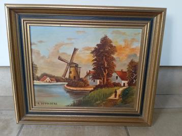 schilderij 38x32 cm door R Devoldere beschikbaar voor biedingen