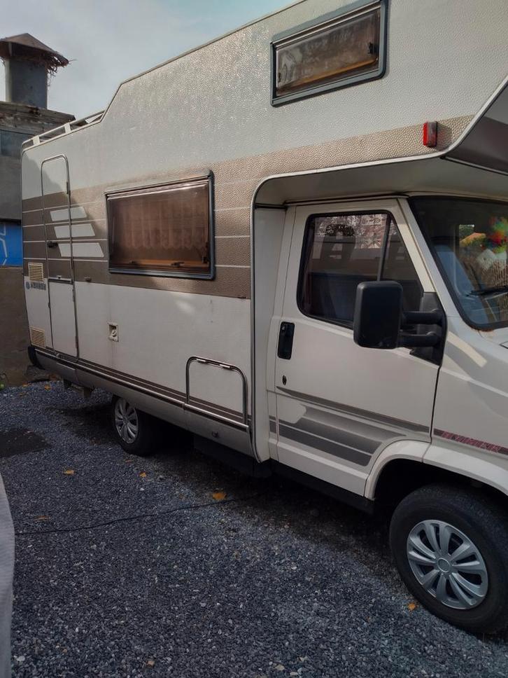 Mobilhome, Caravans en Kamperen, Mobilhomes, Particulier, Fiat, Fiat, Diesel, Schotel, Ophalen