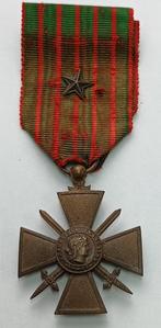 medaille Frans oorlogskruis 1914-1917 met bronzen ster, Ophalen of Verzenden, Overige soorten, Lintje, Medaille of Wings