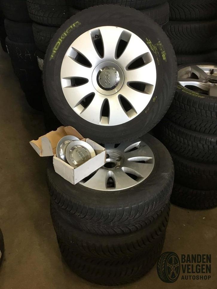 205-60-16 92H Audi A6 Winterset Vredestein Snowtrac 5 Nokian, Auto-onderdelen, Banden en Velgen, Banden en Velgen, Winterbanden