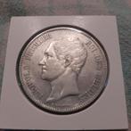 5 francs 1850 point Leop I zilver, Postzegels en Munten, Munten | België, Zilver, Zilver, Verzenden