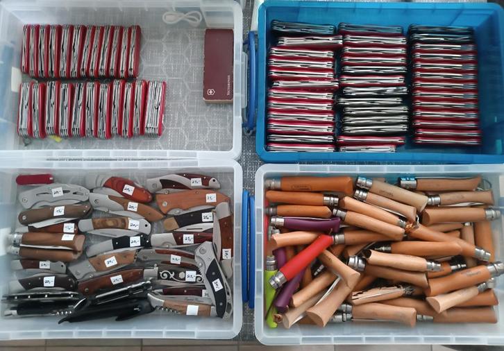 basis zakmessen, Caravans en Kamperen, Kampeergereedschap, Gebruikt, Ophalen