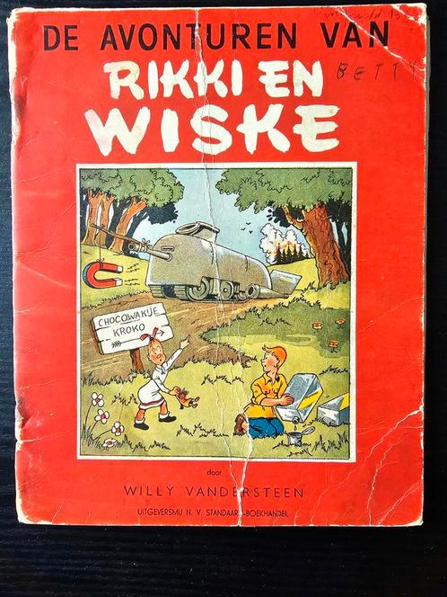 Rikki en Wiske - 1946 - gereserveerd, Boeken, Stripverhalen, Gelezen, Ophalen of Verzenden