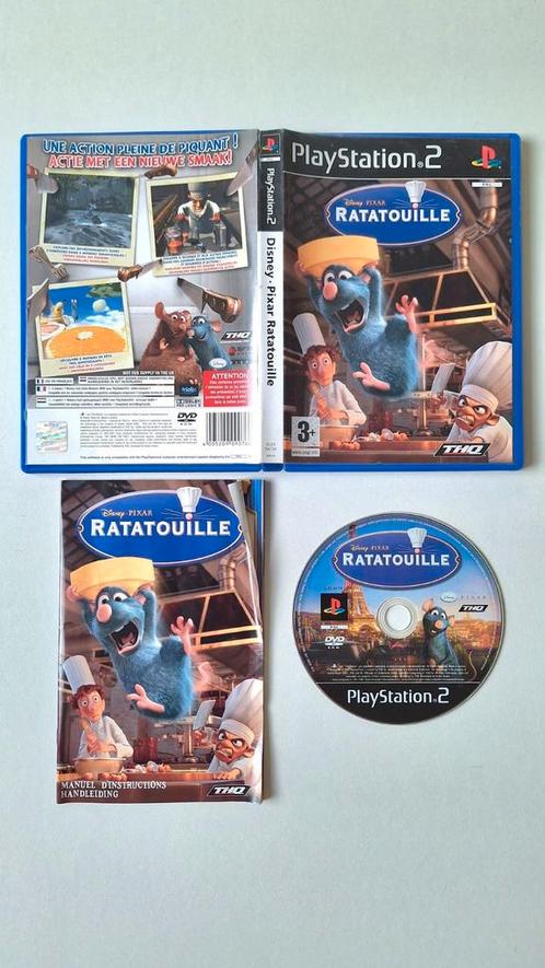 Disney Pixar Ratatouille PS2 complète, Consoles de jeu & Jeux vidéo, Jeux | Sony PlayStation 2, Utilisé, Aventure et Action, 1 joueur