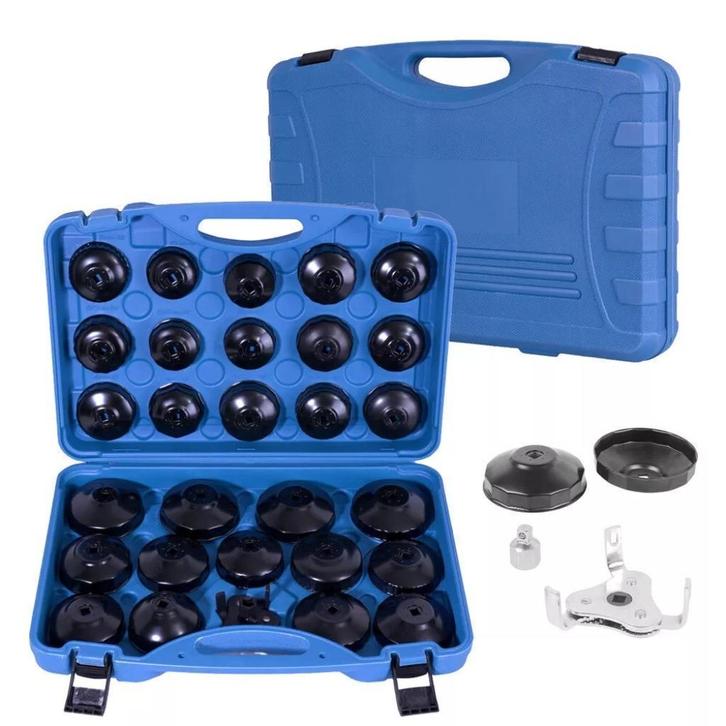 30-delige oliefilter sleutel kappen set oliefiltersleutel, Auto diversen, Overige Auto diversen, Ophalen