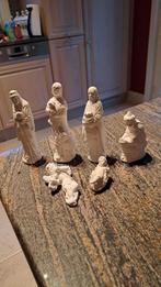 Kerstbeeldjes in wit gips, Ophalen, Zo goed als nieuw