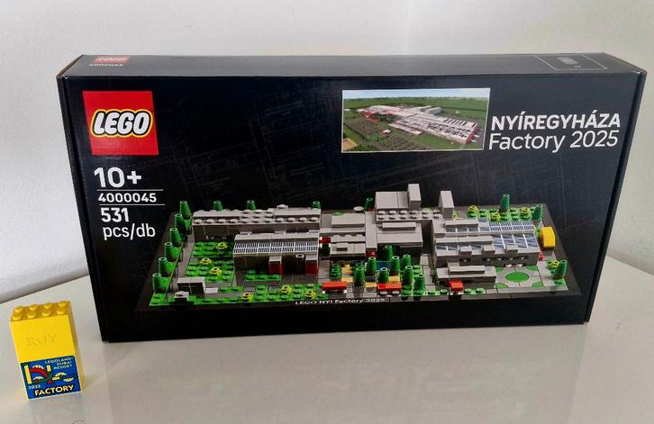 Lego 4000045 Nyiregyhaza Factory 2025 (zeer zeldzaam), Kinderen en Baby's, Speelgoed | Duplo en Lego, Nieuw, Lego, Complete set