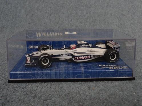 F1 BMW Williams FW22 Jenson Button Minichamps 1:43 OVP, Hobby & Loisirs créatifs, Voitures miniatures | 1:43, Utilisé, Voiture