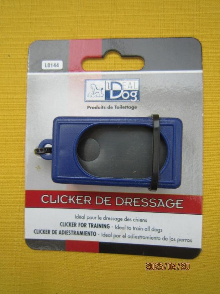 IDEALDOG clicker voor hondentraining, Dieren en Toebehoren, Honden-accessoires, Nieuw, Verzenden