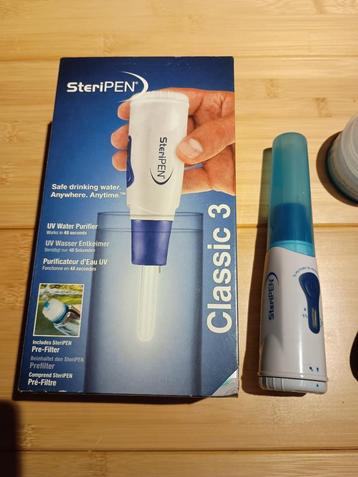 Steripen classic 3 UV waterzuivering beschikbaar voor biedingen