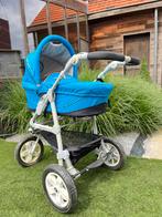 Kinderwagen ( blauwe )  + extra cadeautje !!!, Kinderen en Baby's, Kinderwagens en Combinaties, Ophalen, Zo goed als nieuw, Kinderwagen