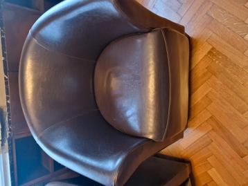 kuipzeteltjes - bijzetzeteltjes in imitatieleer  beschikbaar voor biedingen