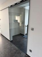 Glazen schuifdeur + rail, Doe-het-zelf en Bouw, Ophalen, Schuifdeur