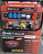 Stroomgroep Stroomgenerator Metallo 7HP NIEUW, Bricolage & Construction, Générateurs, Enlèvement ou Envoi, Neuf