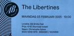 AB Brussel - The Libertines - 03/02/25, Tickets en Kaartjes, Twee personen