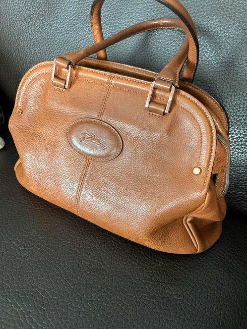 Vintage handtas Longchamp, Handtassen en Accessoires, Tassen | Damestassen, Gebruikt, Handtas, Ophalen of Verzenden