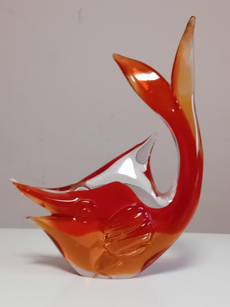 Sculpture de poisson Murano, Antiquités & Art, Enlèvement ou Envoi
