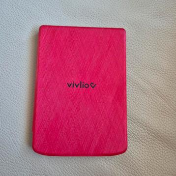 Vivlio Light HD e-reader mét rode hoes, Computers en Software, Ophalen, Nieuw, Touchscreen