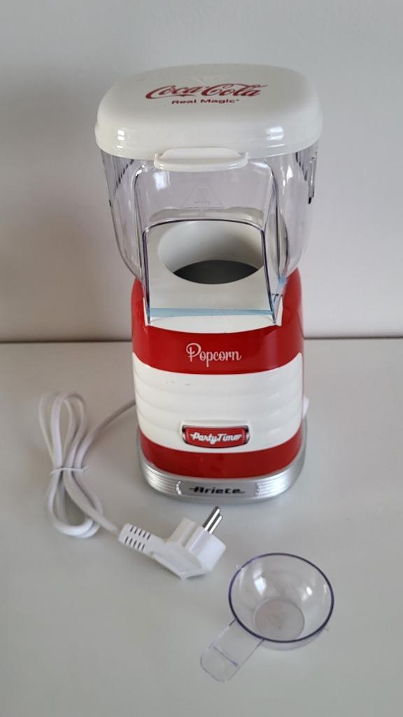 Ariete retro popcornmachine Coca-Cola PartyTime popcorn, Electroménager, Mélangeurs, Neuf, Mélangeur, Enlèvement ou Envoi