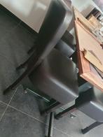 2 stoelen bruin erg gemakkelijk en mooi, Ophalen, Twee, Bruin, Hout