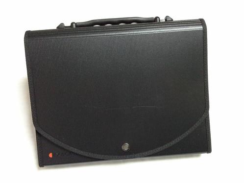Pochette organiseur Exacompta noire pour documents A4, Diversen, Schoolbenodigdheden, Gebruikt, Ophalen of Verzenden
