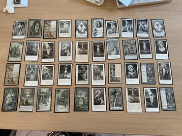 40 doodsprentjes, gestorven tussen 1920 en 1929 beschikbaar voor biedingen