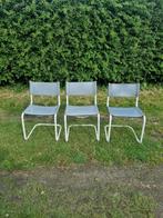 Frame Chairs / Buis Stoelen, Grijs, Drie, Gebruikt, Ophalen