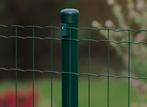 Metalen ronde palen groen of zwart in verschillende hoogte, Tuin en Terras, Gaas en Draad, Ophalen, Nieuw