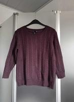 Trui - Sweater - Paars - H&M - Basic - Medium - Dames - €4, Taille 38/40 (M), Porté, H&M, Enlèvement