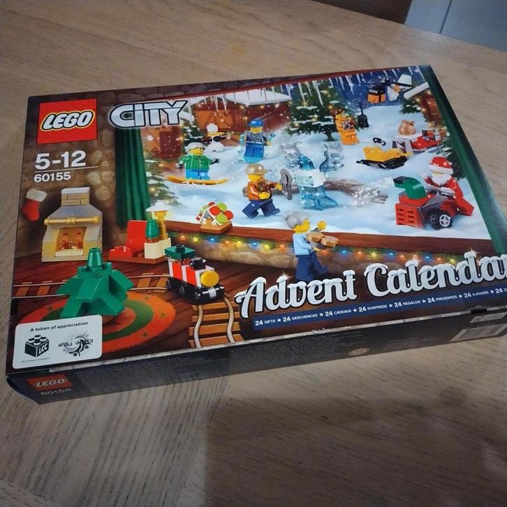 Lego 60155 Advent Kalender 2017, Kinderen en Baby's, Speelgoed | Duplo en Lego, Nieuw, Lego, Complete set, Ophalen